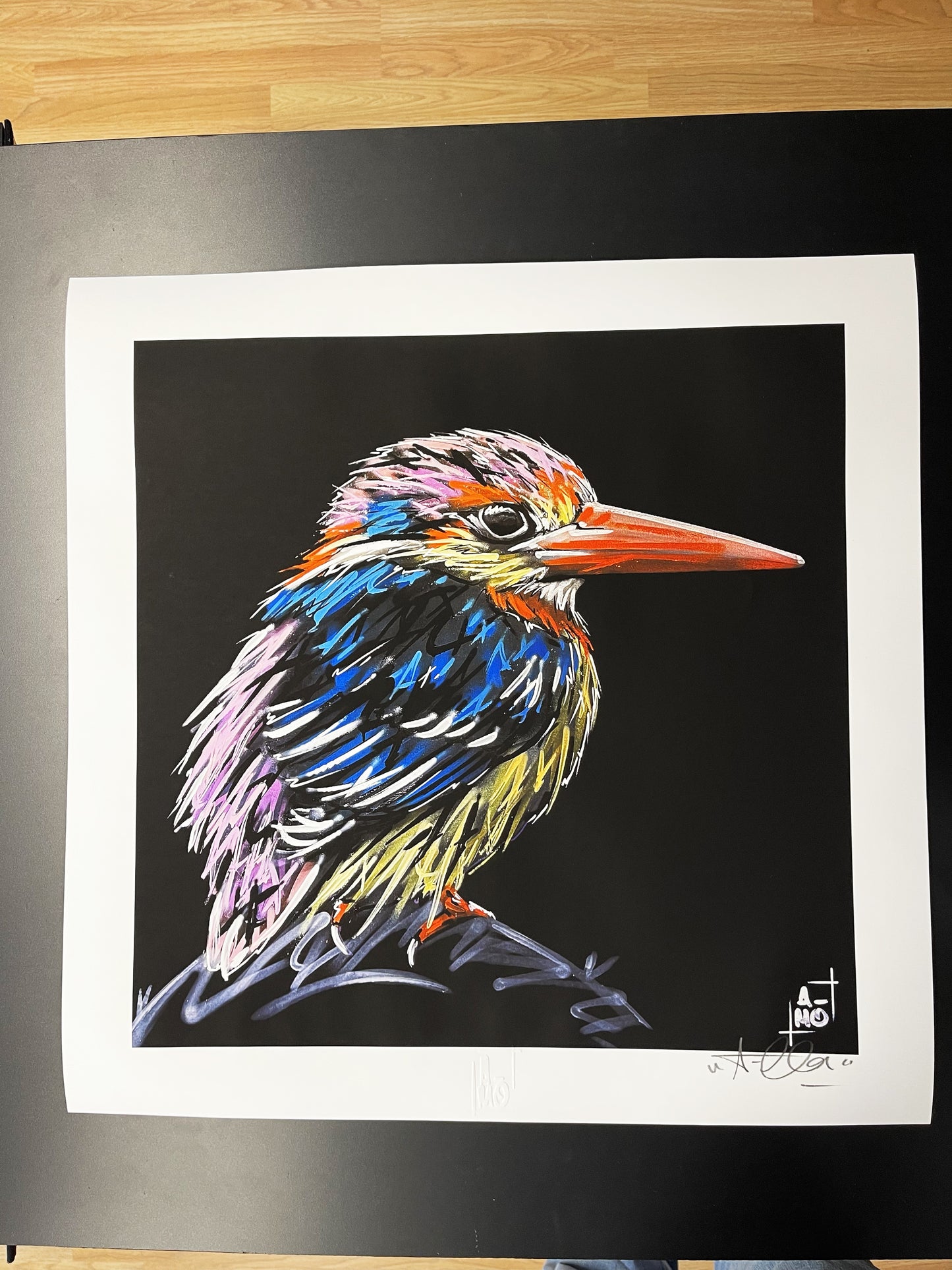 Print "Martin pêcheur"