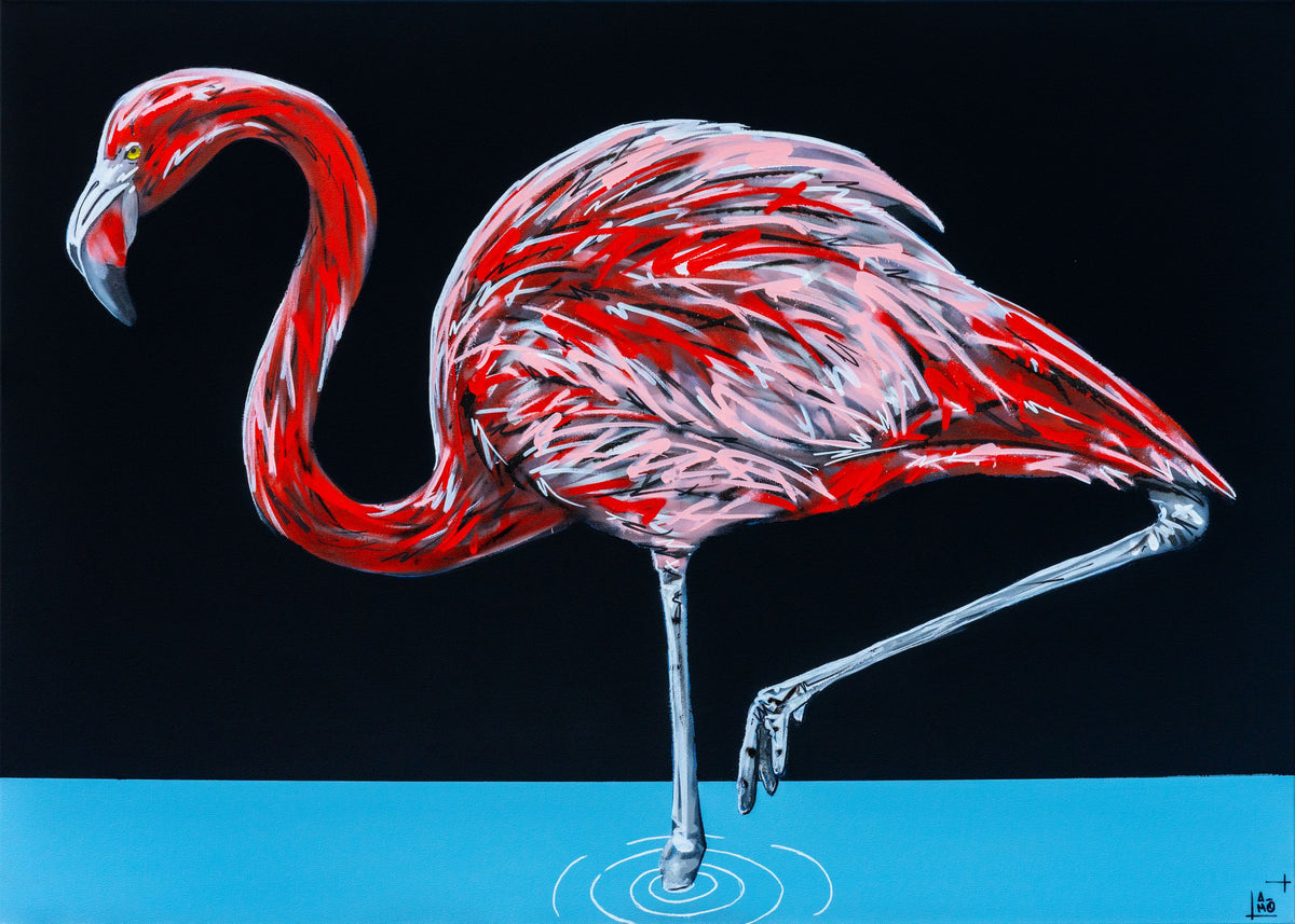 Tableau Flamand rose