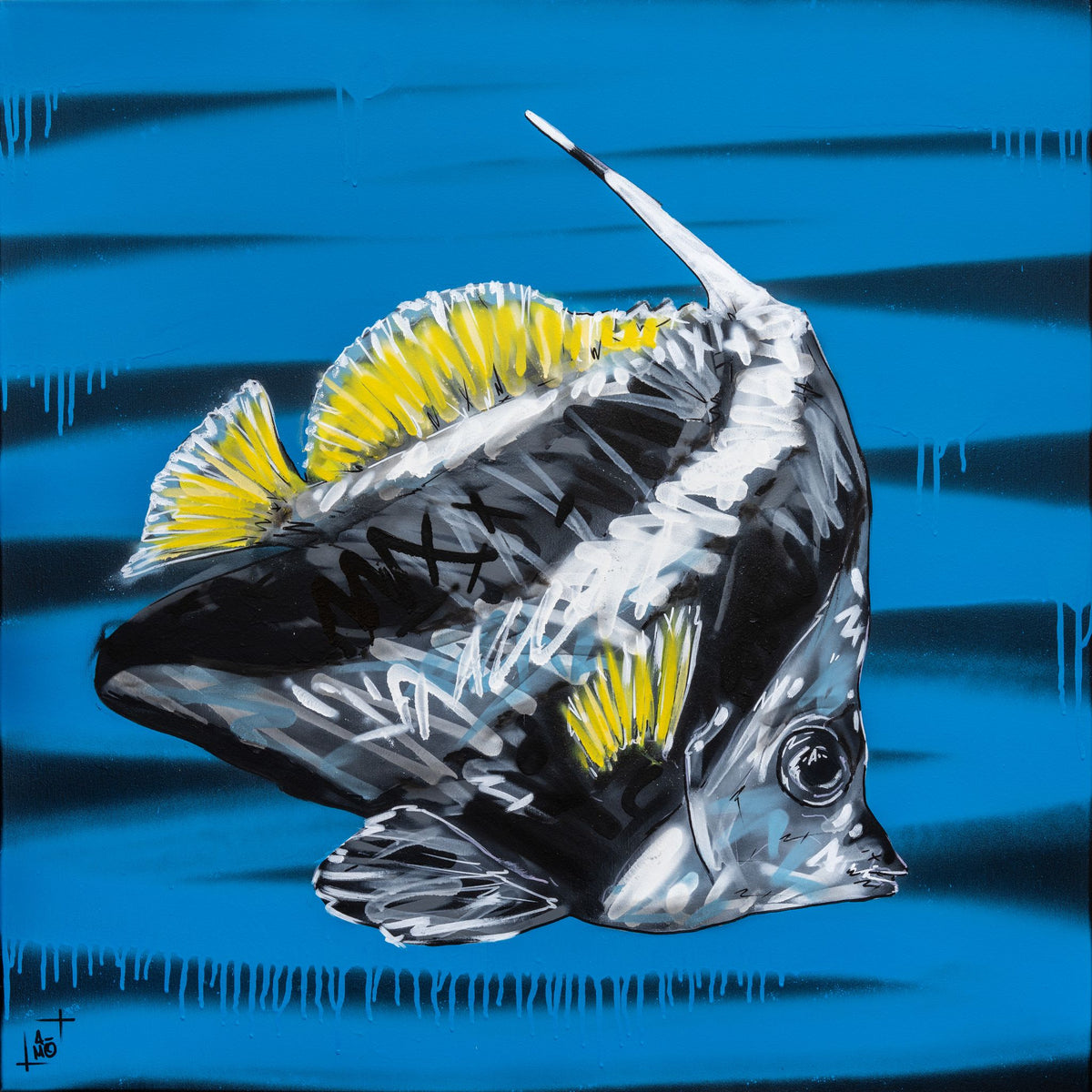 Tableau Poisson ange