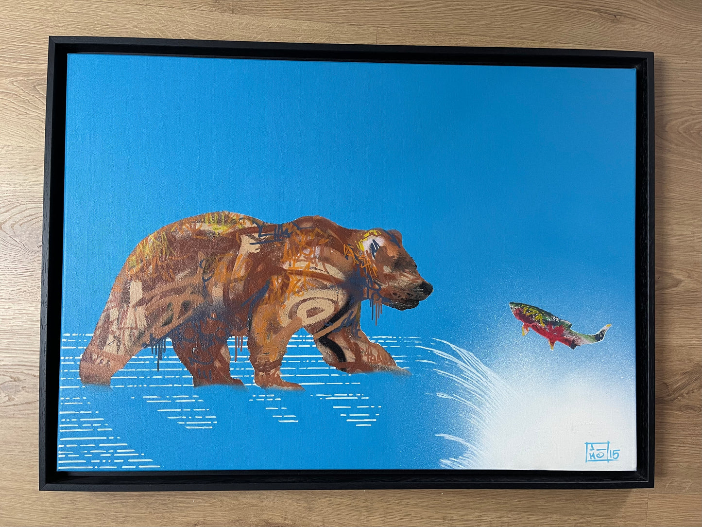 Toile grizzly