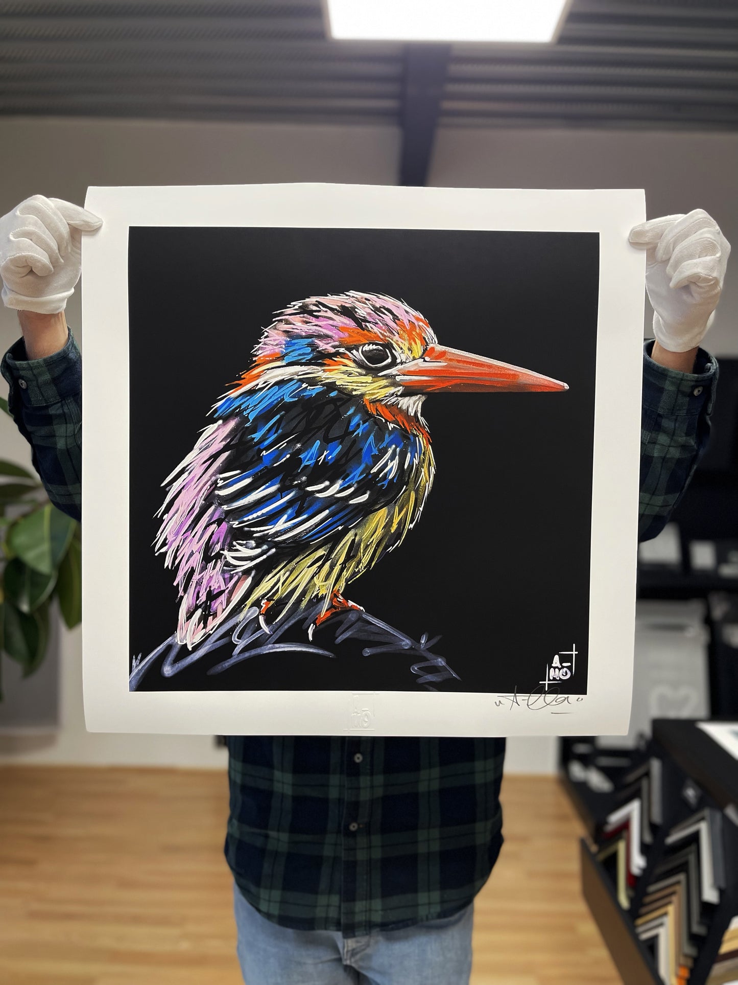 Print "Martin pêcheur"