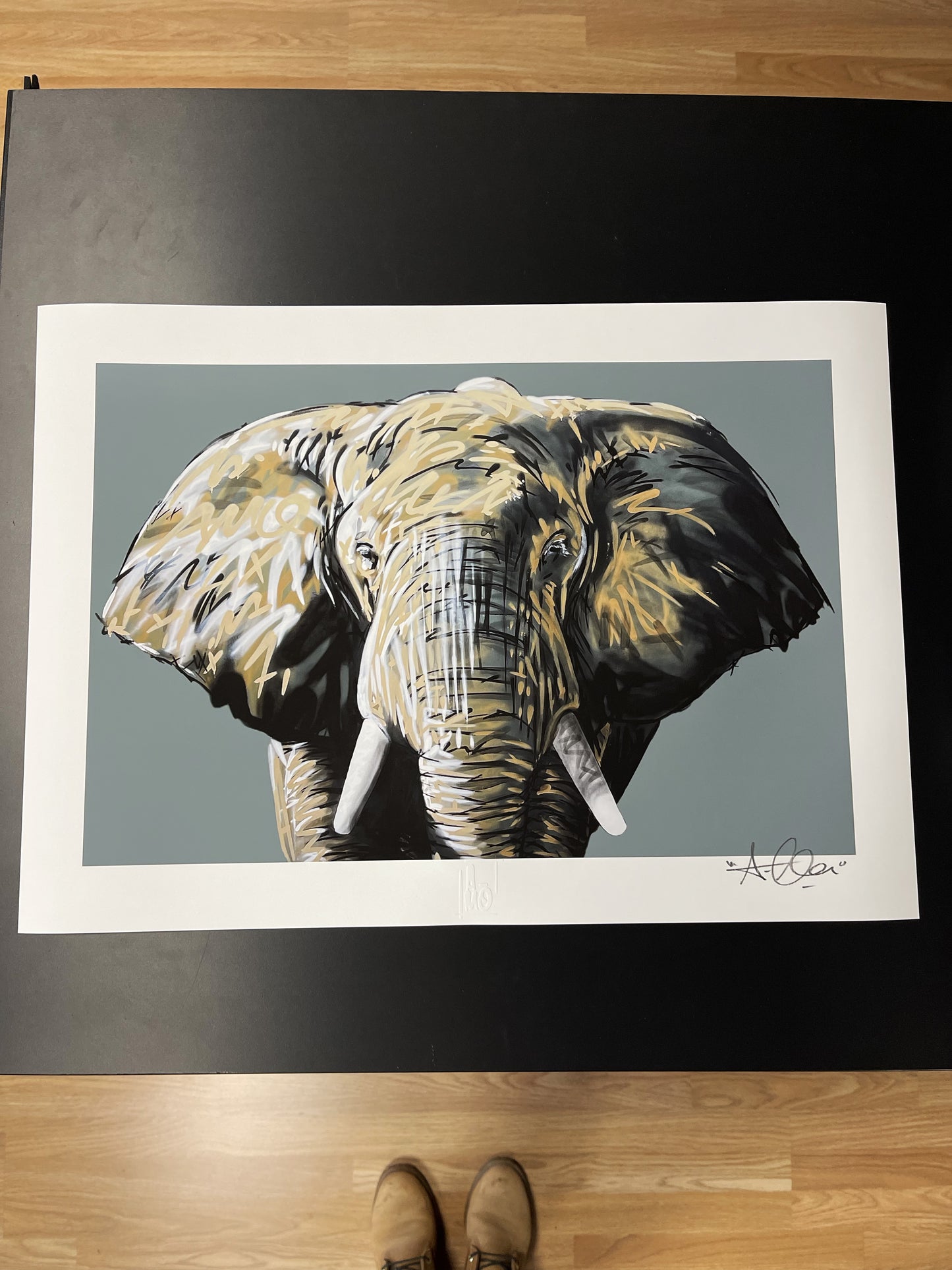Print "éléphant"