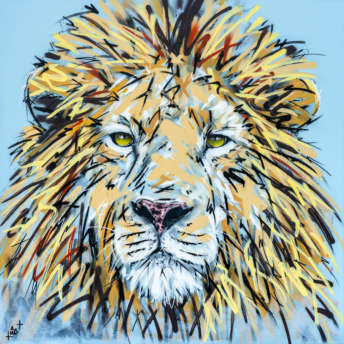 Tableau Lion