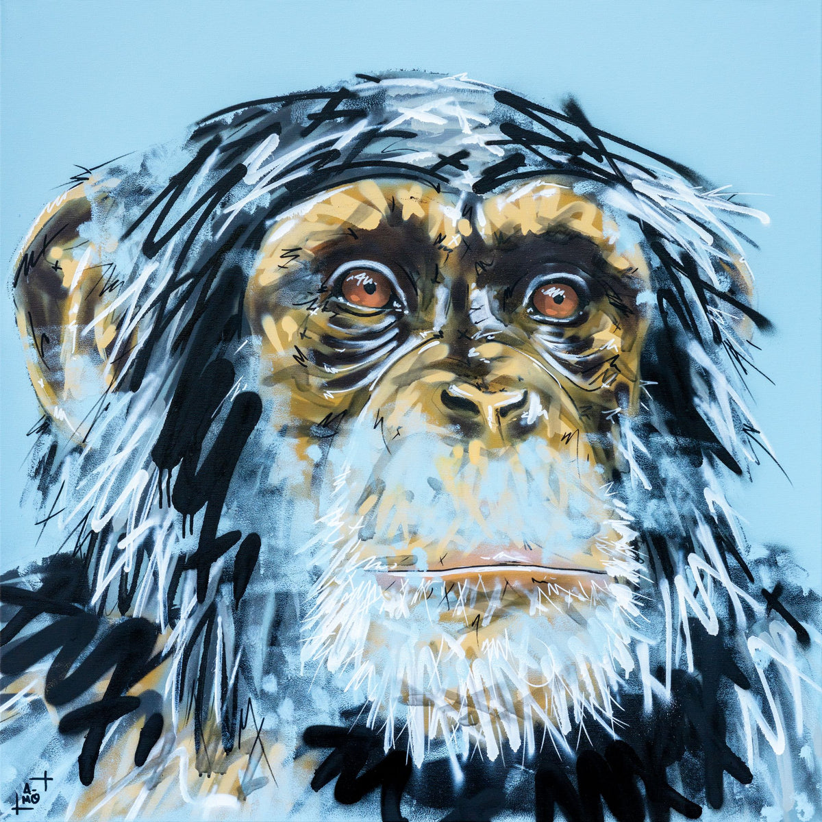 Tableau Chimpanzé